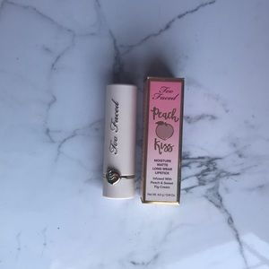 Too Faced Peach KISS Matte Lipstick